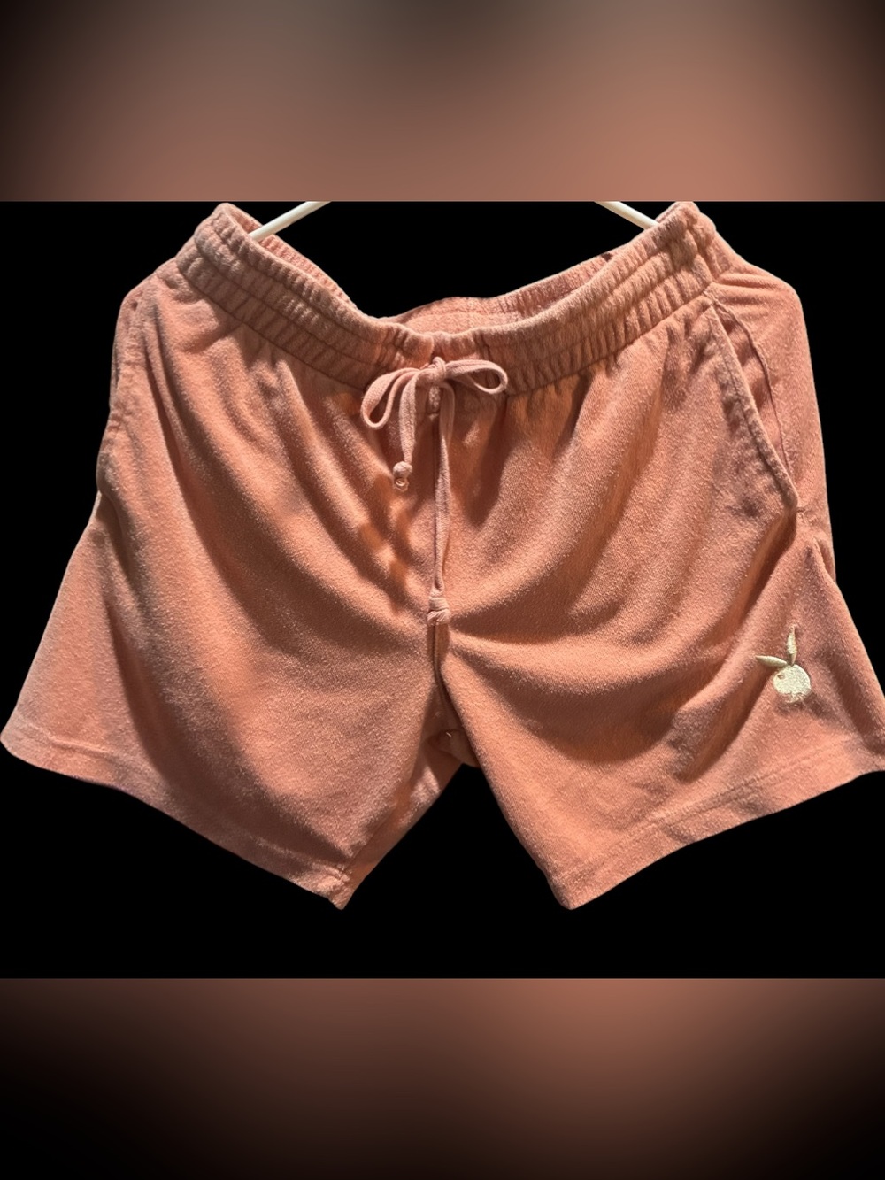 Playboy x PacSun Peach Terry Cloth Lounge Shorts - Size Women’s S